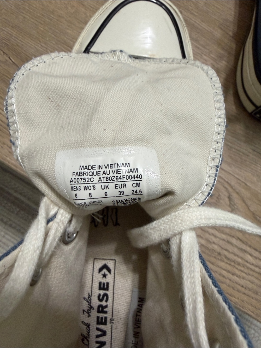 Converse High Top Canvas Sneakers - blue - Picture 5 of 5